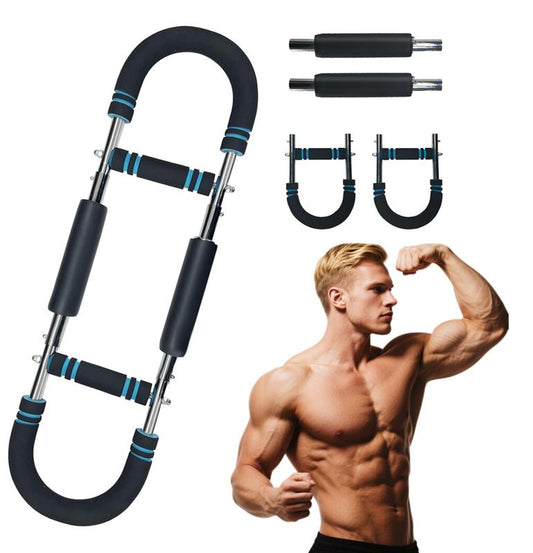 2-In-1 Arm Strength Trainer with Adjustable Tension